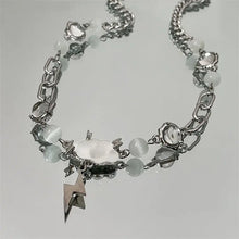 Load image into Gallery viewer, &#39;Storm Cloud&#39;  Alt Titanium Necklace AlielNosirrah
