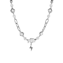 Load image into Gallery viewer, &#39;Storm Cloud&#39;  Alt Titanium Necklace AlielNosirrah
