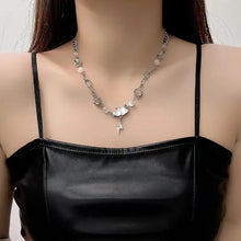 Load image into Gallery viewer, &#39;Storm Cloud&#39;  Alt Titanium Necklace AlielNosirrah
