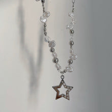 Load image into Gallery viewer, Summer Bummer&#39; Y2k Star &amp; Pear Beads Necklace AlielNosirrah
