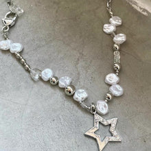 Load image into Gallery viewer, Summer Bummer&#39; Y2k Star &amp; Pear Beads Necklace AlielNosirrah
