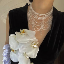 Load image into Gallery viewer, &#39;Temptation&#39; Goth Multi-layers Chokers AlielNosirrah
