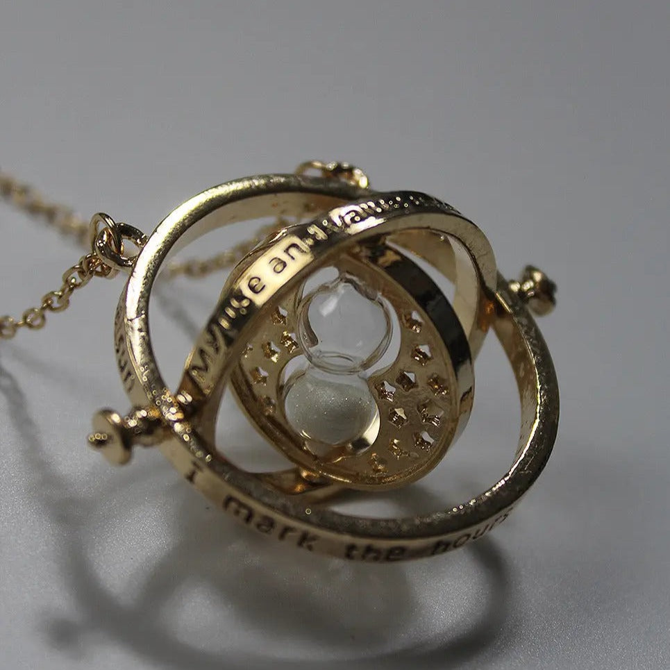 'Time Machine' Magic Hourglass Necklace AlielNosirrah