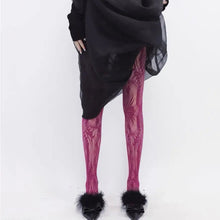 Load image into Gallery viewer, &#39;Totem&#39; Pastel Lace Hollow-out Tights AlielNosirrah
