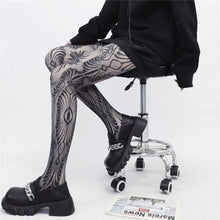 Load image into Gallery viewer, &#39;Totem&#39; Pastel Lace Hollow-out Tights AlielNosirrah
