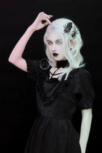 Load image into Gallery viewer, &#39;Trapped&#39; Dark Goth Spider Shape Hair Pins AlielNosirrah
