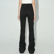 Load image into Gallery viewer, &#39;Trust Issue&#39; Punk Drawstring Bell- Bottom Pants AlielNosirrah

