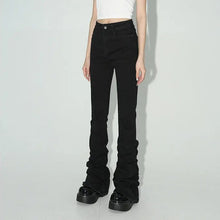 Load image into Gallery viewer, &#39;Trust Issue&#39; Punk Drawstring Bell- Bottom Pants AlielNosirrah
