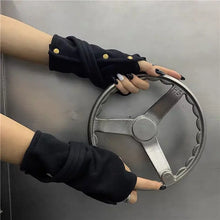 Load image into Gallery viewer, &#39;Universe&#39; Tech-wear Short Wrap Up Gloves AlielNosirrah
