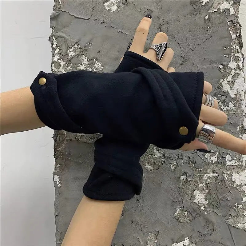 'Universe' Tech-wear Short Wrap Up Gloves AlielNosirrah