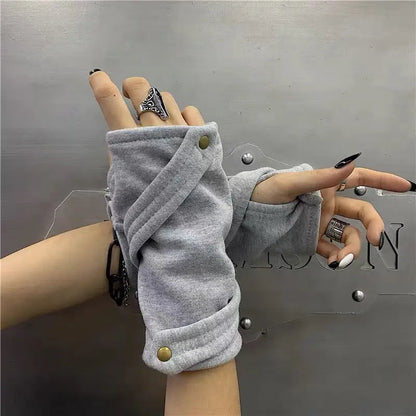 'Universe' Tech-wear Short Wrap Up Gloves AlielNosirrah