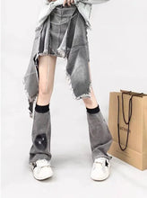 Load image into Gallery viewer, &#39;Vanishing&#39; Grunge Ripped Irregular Hem 3pcs Set AlielNosirrah
