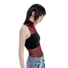 Load image into Gallery viewer, &#39;Vessel&#39; Knitted Turtleneck Halter Top AlielNosirrah
