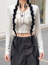 Load image into Gallery viewer, &#39;Vibration&#39; Star Prints Long Sleeves Top AlielNosirrah
