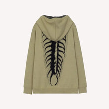 Load image into Gallery viewer, &#39;Vine&#39; Spine Knit Sweater Hoodie AlielNosirrah
