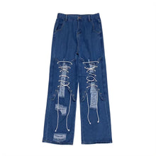 Load image into Gallery viewer, &#39;Voodoo&#39; Grunge Oversized High Waisted Pants AlielNosirrah
