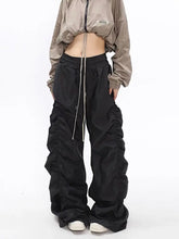 Load image into Gallery viewer, &#39;Wave&#39; Loose High Waist Ruched Pants AlielNosirrah
