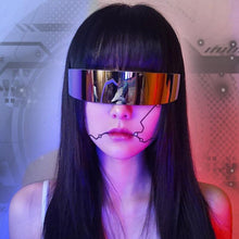 Load image into Gallery viewer, &#39;X-Ray&#39; Laser Wraparound Sunglasses - AlielNosirrah

